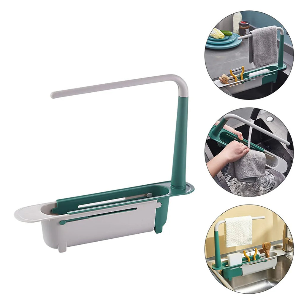 2370 Expandable  Drying BaskKitchenet Rack For Kitchen Use (Moq-120)