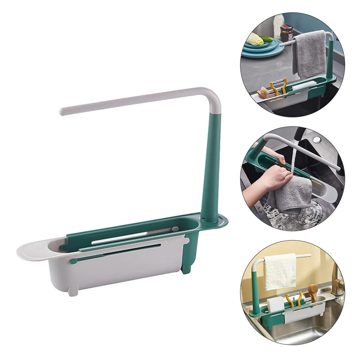 2370 Expandable  Drying BaskKitchenet Rack For Kitchen Use (Moq-120)