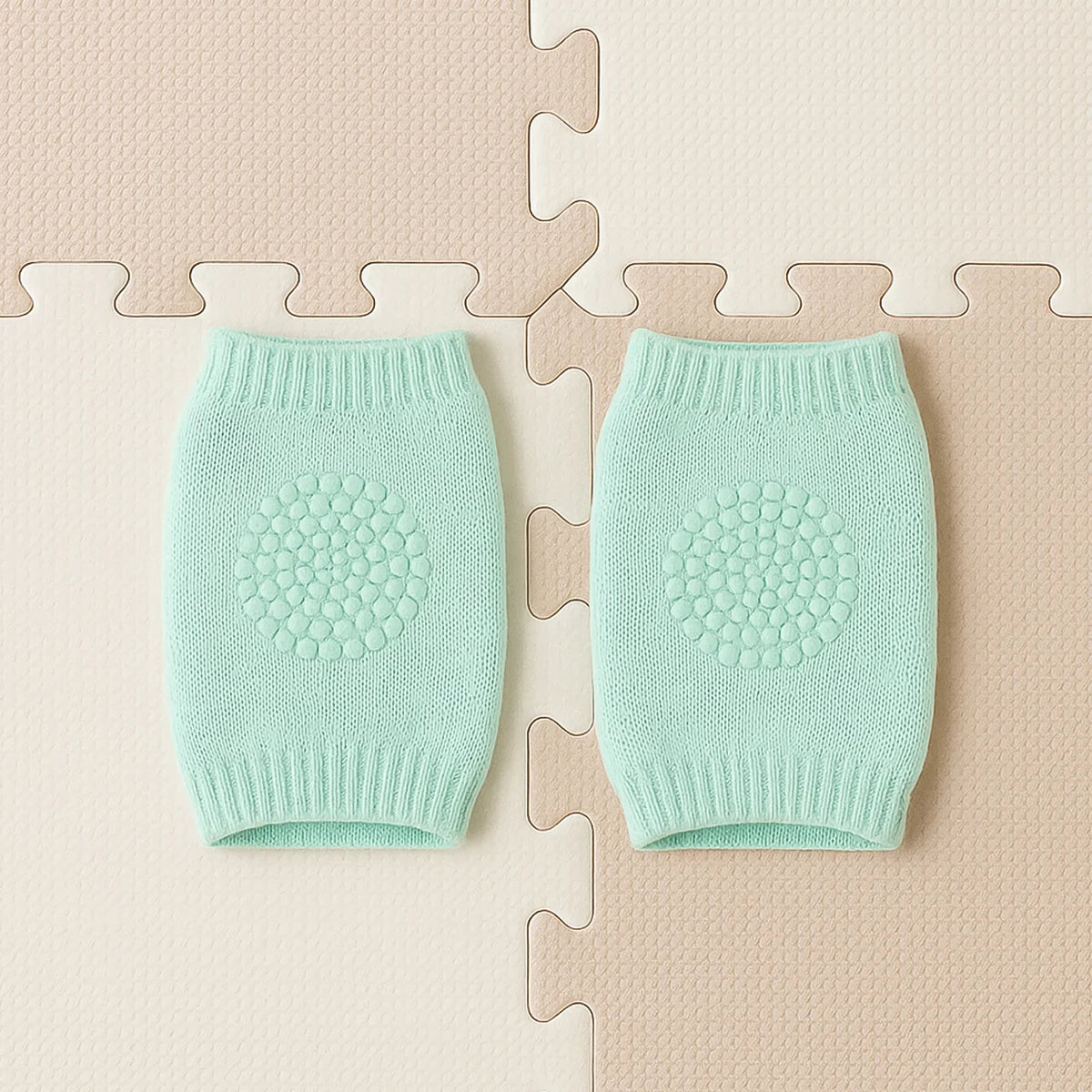Mint Green Toddler Wool Knit Leg Warmer